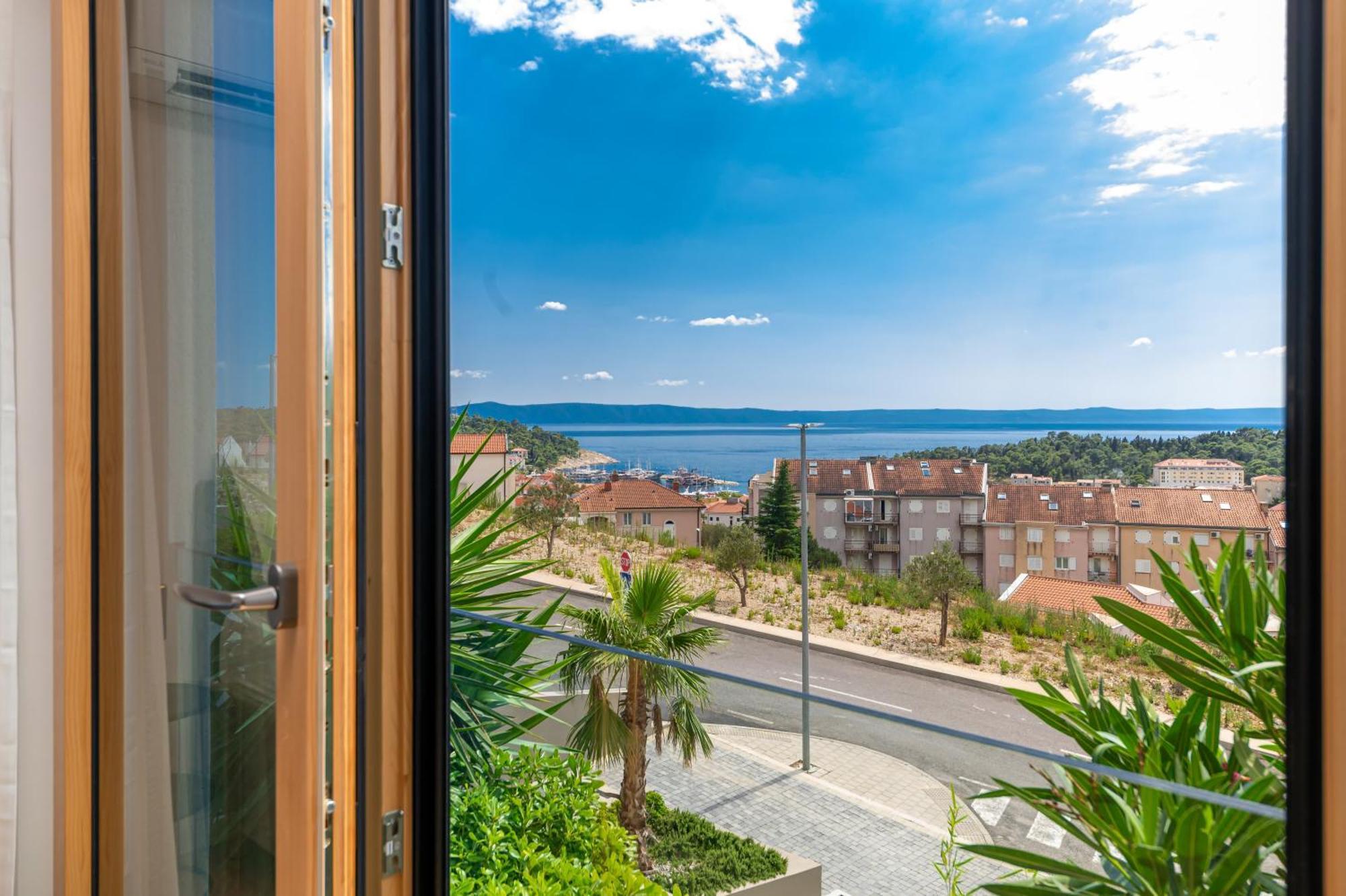 Luxury Adria Sea City & Mountain View Apartment Μακάρσκα Εξωτερικό φωτογραφία