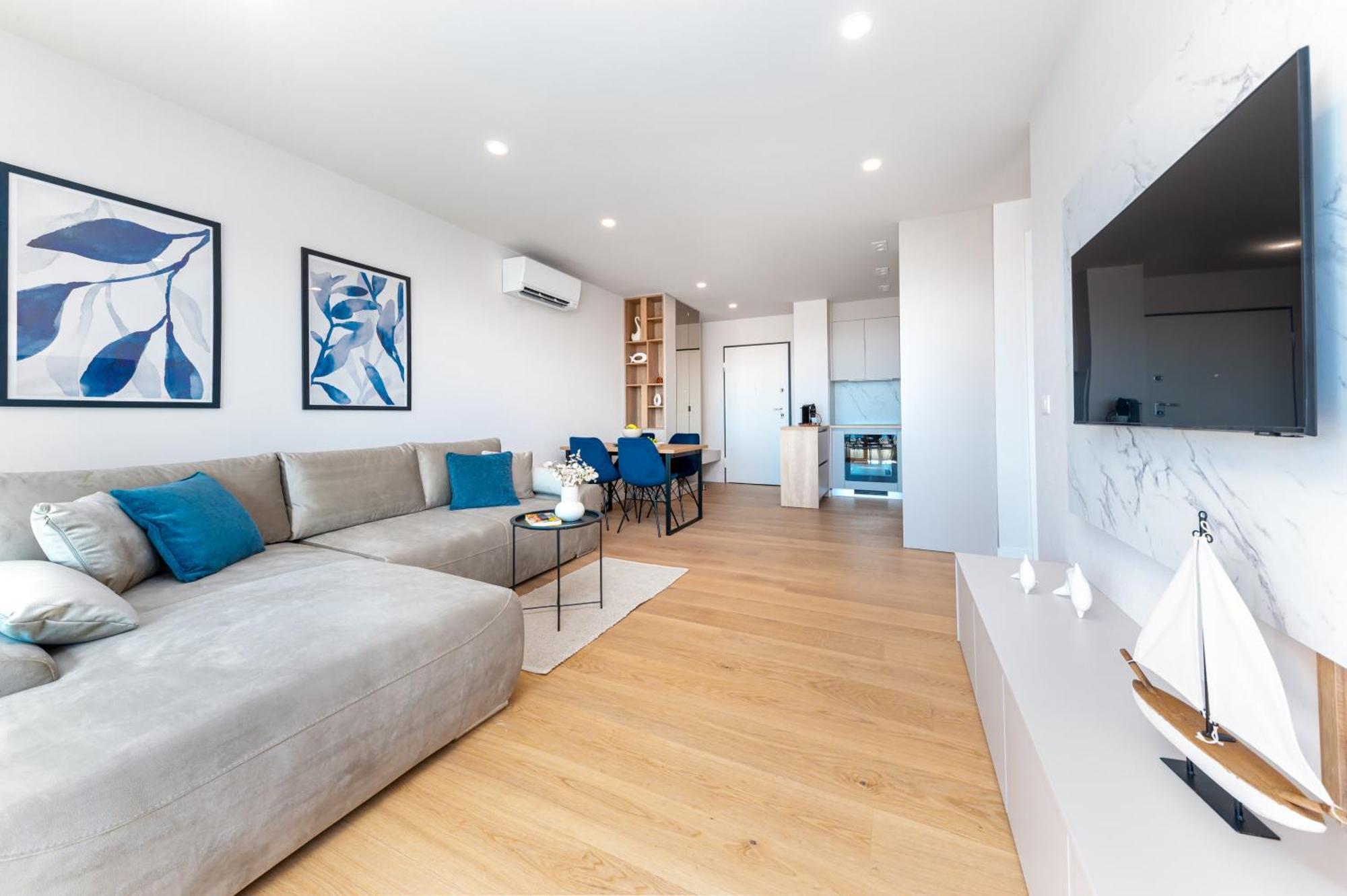 Luxury Adria Sea City & Mountain View Apartment Μακάρσκα Εξωτερικό φωτογραφία