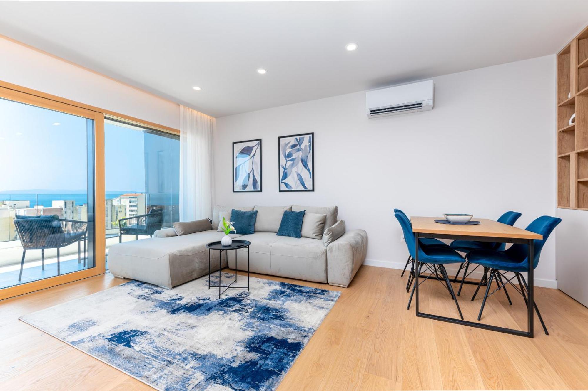 Luxury Adria Sea City & Mountain View Apartment Μακάρσκα Εξωτερικό φωτογραφία