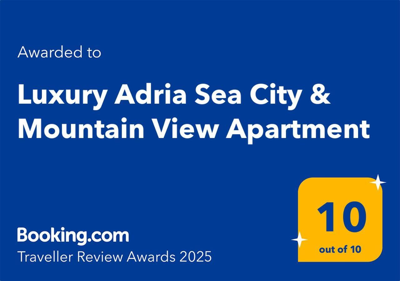 Luxury Adria Sea City & Mountain View Apartment Μακάρσκα Εξωτερικό φωτογραφία